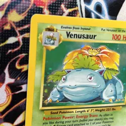Venusaur 15/102 Holo Rare Base Set 1999 Pokemon Card WOTC NM - Image 2