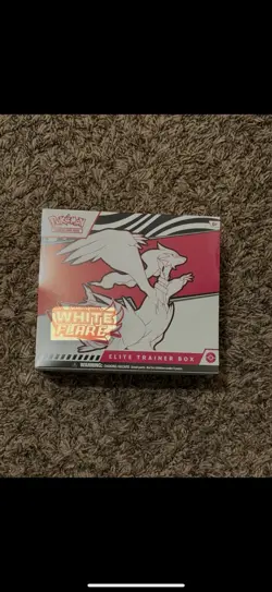 Pokemon TCG: White Flare ETB Elite Trainer Box - Factory Sealed - Image 1