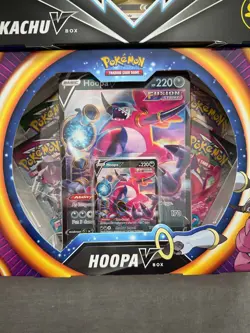 Pokemon - 2x Pikachu V Box & 2x Hoopa V Box - NEW AND SEALED - Image 4