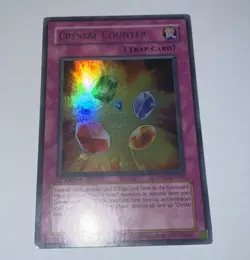 Yugioh Crystal Counter DP07-EN024 Ultra Rare 1st Edition (LP) - Image 1