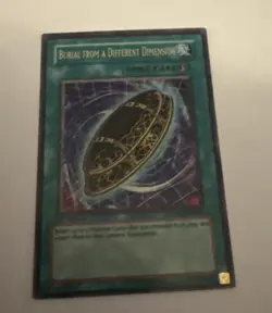 Yugioh Burial From A Different Dimension DP03-EN026 1st Edition Ultra Rare (NM) - Image 2