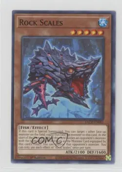 Rock Scales 1st Ed. YuGiOh Battle of Chaos #BACH-EN083 - Image 1