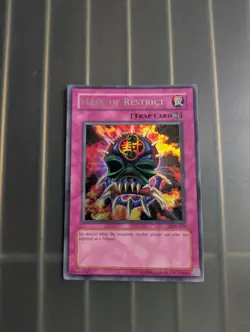 Yugioh Mask Of Restrict LON-018 Ultra Rare NM/LP - Image 1