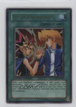 Yu-Jo Friendship YuGiOh Shonen Jump Magazine Promo #JUMP-EN007 2002 - Image 1