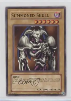 Summoned Skull Unlimited YuGiOh Starter Deck Yugi Evolution #SYE-005 2004 - Image 1