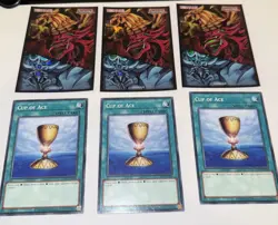 Yugioh Cup Of Ace LODT-EN050 Common 2024 Reprint. (Play Set) - Image 1