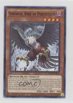 Simorgh Bird of Perfection 1st Ed. YuGiOh Battle Chaos #BACH-EN023 - Image 1