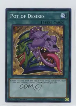 Pot of Desires 1st Ed. YuGiOh Structure Deck: Sacred Beasts #SDSA-EN029 - Image 1