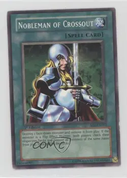 Nobleman of Crossout 1st Ed. YuGiOh Dragon's Roar Structure Deck #SD1-EN012 2005 - Image 1