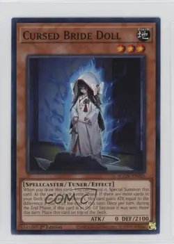 Cursed Bride Doll 1st Ed. YuGiOh Age of Overlord #AGOV-EN026 - Image 1