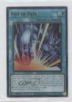 Fist of Fates (UR) 1st Ed. YuGiOh Egyptian God Deck: Obelisk the Tormentor - Image 1