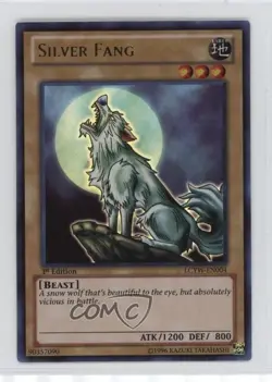 Silver Fang 1st Ed. YuGiOh Legendary Collection 3: Yugi's World Mega-Pack - Image 1