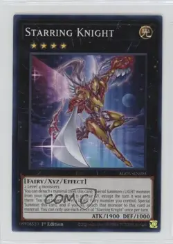 Starring Knight 1st Ed. YuGiOh Age of Overlord #AGOV-EN095 - Image 1