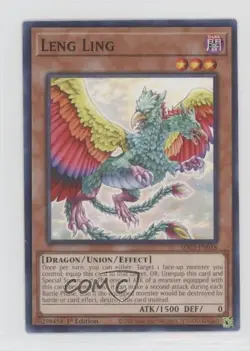 Leng Ling 1st Ed. YuGiOh Structure Deck: Cyber Strike #SDCS-EN018 - Image 1