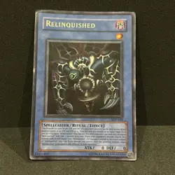 Relinquished Yu-Gi-Oh Pegasus SDP-001 Set Unlimited TCG Holo Card - LP/MP - Image 1