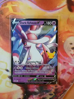 Dark Sylveon V SWSH134 SWSH: Sword & Shield Promo Cards Holo - Image 1