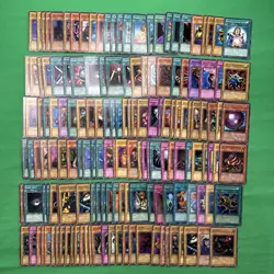 Lot Of 150+ 1990s Era Vintage Yugioh Yu-Gi-Oh! Trading Card Game KONAMI - Image 1