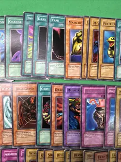 Lot Of 150+ 1990s Era Vintage Yugioh Yu-Gi-Oh! Trading Card Game KONAMI - Image 4
