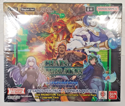 DIGIMON CARD GAME: CHAIN OF LIBERATION BOOSTER BOX (24ct) FACTORY SEALED/NEW - Image 1