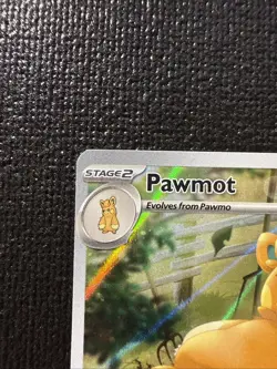 Pokemon Pawmot TCG Illustration Rare Card 209/198 SV01 Scarlet & Violet Base Set - Image 2