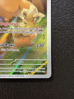 Pokemon Pawmot TCG Illustration Rare Card 209/198 SV01 Scarlet & Violet Base Set - Image 4