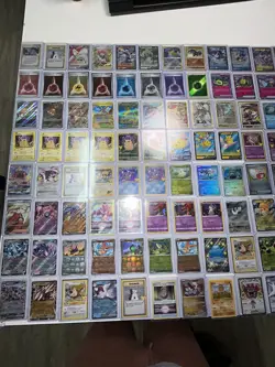 Huge Pokemon Collection Lot 96 Cards - Pikachus, Mew, etc including Top-Loaders! - Image 4
