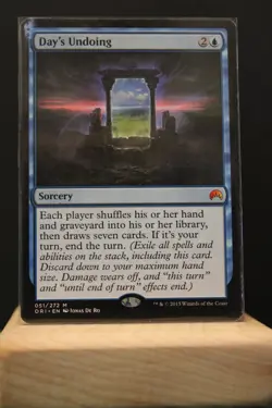 Day's Undoing Mythic MP Magic Origins Magic Cards MTG Commander ManaFam - Image 1