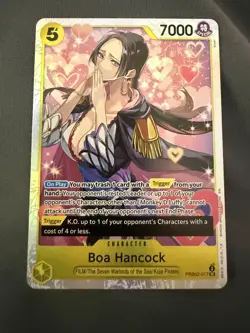 Boa Hancock PRB02-017 SR ONE PIECE Card The Best 2 ONE PIECE CCG ENGLISH - Image 1