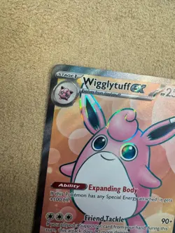 Pokemon Cards Wigglytuff ex 187/165 Full Art Secret Rare Pokemon 151 - (NM) - Image 4
