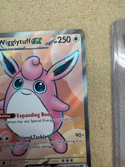 Pokemon Cards Wigglytuff ex 187/165 Full Art Secret Rare Pokemon 151 - (NM) - Image 5