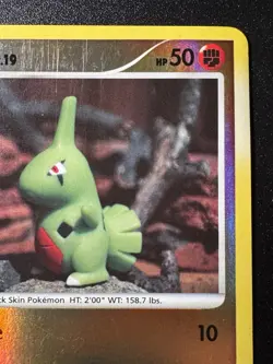 Larvitar 63/100 D&P Stormfront Pokemon Card Reverse Holo Foil Rare HP - Image 4
