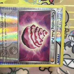 Captivating Poke Puff 99/114 Reverse Holo XY Steam Siege Pokemon TCG Card - Image 3