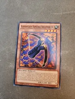 Yu-Gi-Oh Superheavy Samurai Soulpiercer SECE-EN009 1st Edition Common Card NM - Image 1