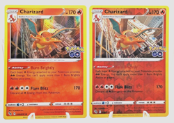 Charizard 010/078 Holo & Charizard 010/078 Reverse Holo Pokemon Go Rare Cards NM - Image 3