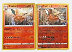 Charizard 010/078 Holo & Charizard 010/078 Reverse Holo Pokemon Go Rare Cards NM - Image 5