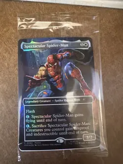 Magic: The Gathering Spider-Man card +IN HAND+BRAND NEW - Image 1