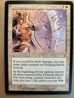 MTG 1x Delaying Shield Odyssey Legacy Magic the Gathering Card x1 LP - Image 1