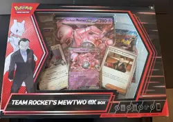 Pokemon Cards TCG Team Rocket’s Mewtwo Ex Box Sealed - Image 1