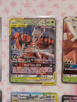 Pokemon TCG - Tag Team GX Lot - 8 Cards - NM/LP Ex IR CARDS Mewtwo - Image 2