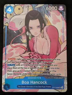 One Piece O-Nami Boa Yamato Black Maria Illustration Box Vol 1&2 Promo Card Set - Image 3