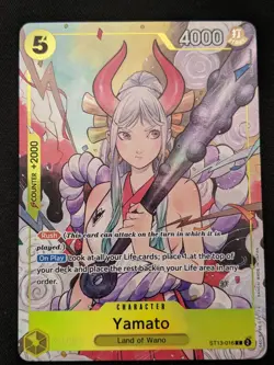 One Piece O-Nami Boa Yamato Black Maria Illustration Box Vol 1&2 Promo Card Set - Image 5
