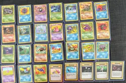 1999 Pokemon Cards Complete Fossil Unlimited Common & Uncommon 29 Card Set LP-NM - Image 1