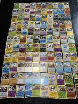 (110) Pokemon Cards Reverse Holo Lot - Image 1