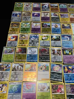 (110) Pokemon Cards Reverse Holo Lot - Image 5