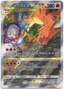 Pokemon TCG - Charizard VSTAR Sword & Shield Promo Cards SWSH262 Promo - Image 1