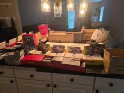 Massive Force of will lot 25k + cards with playmats and more! Includes TCG shop - Image 1