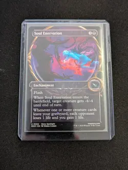 MTG - Soul Enervation SHOWCASE - Murders at Karlov Manor - Pack Fresh!! - Image 2