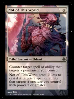 MTG Not of This World LP Light Play Rise of the Eldrazi [3540] - Image 1