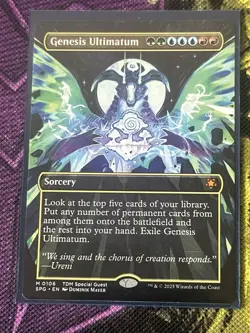 Near Mint, English - 1 x MTG Genesis Ultimatum - Borderless MTG: Special Guests - Image 3