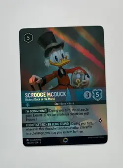 Disney Lorcana Into The Inklands - SCROOGE MCDUCK Enchanted - 218/204 - Image 1